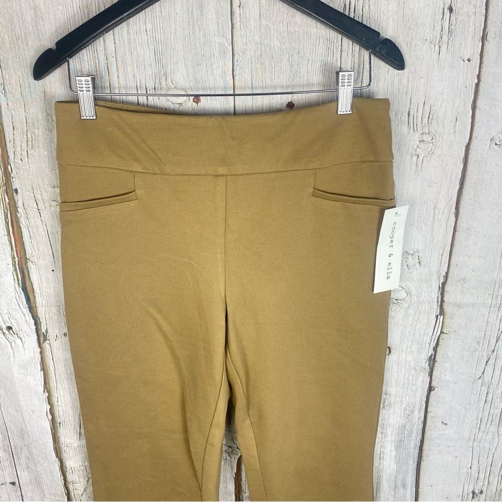 Cooper & Ella Boutique Bootcut Pullon Pants in Tiger's Eye Size M NWT  241 - Picture 9 of 9